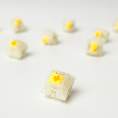 Gateron Milky Pro Yellow Switch - 10 szt