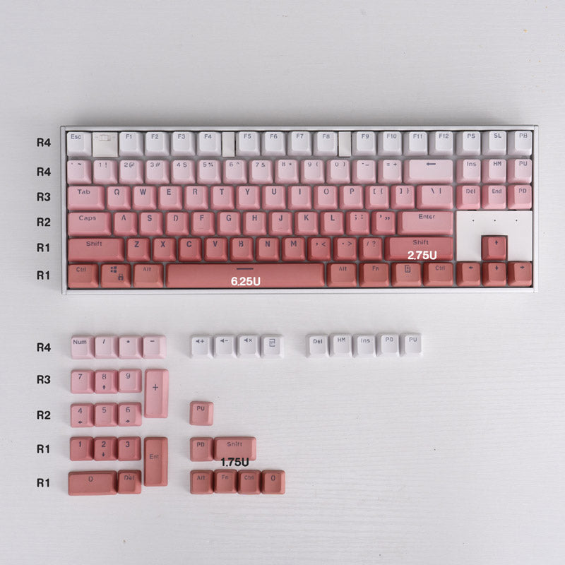 Keycapy Gradient Pink