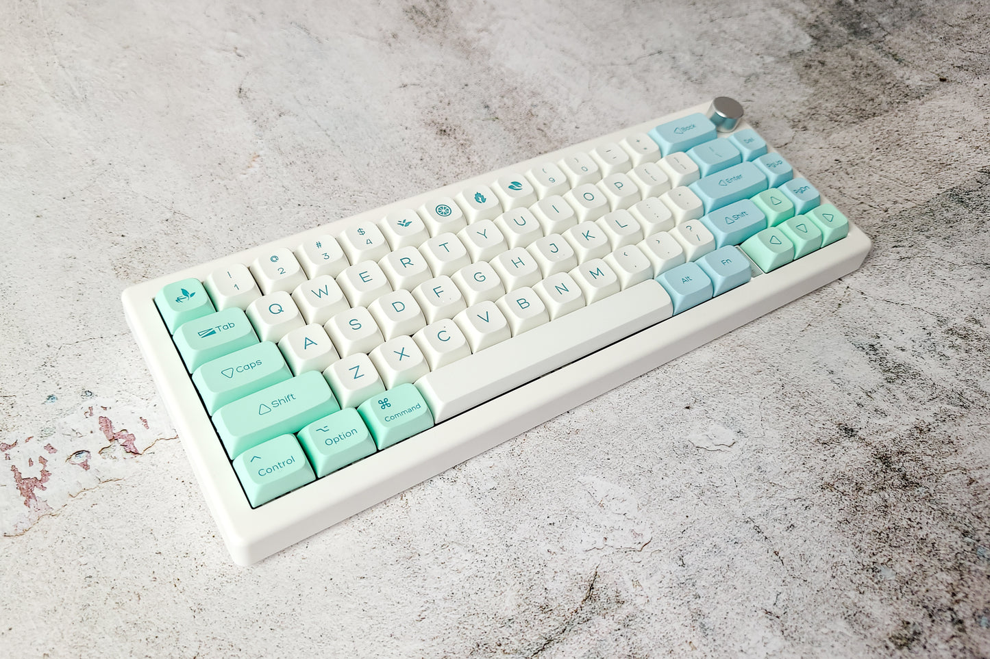 Keycapy Ice Mint Crystal