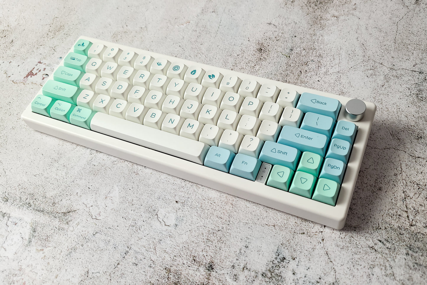 Keycapy Ice Mint Crystal