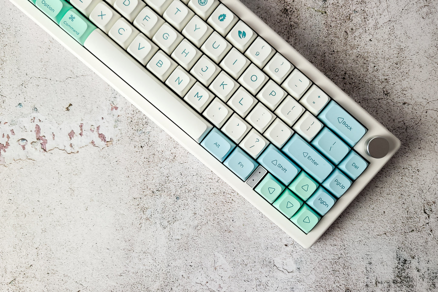 Keycapy Ice Mint Crystal